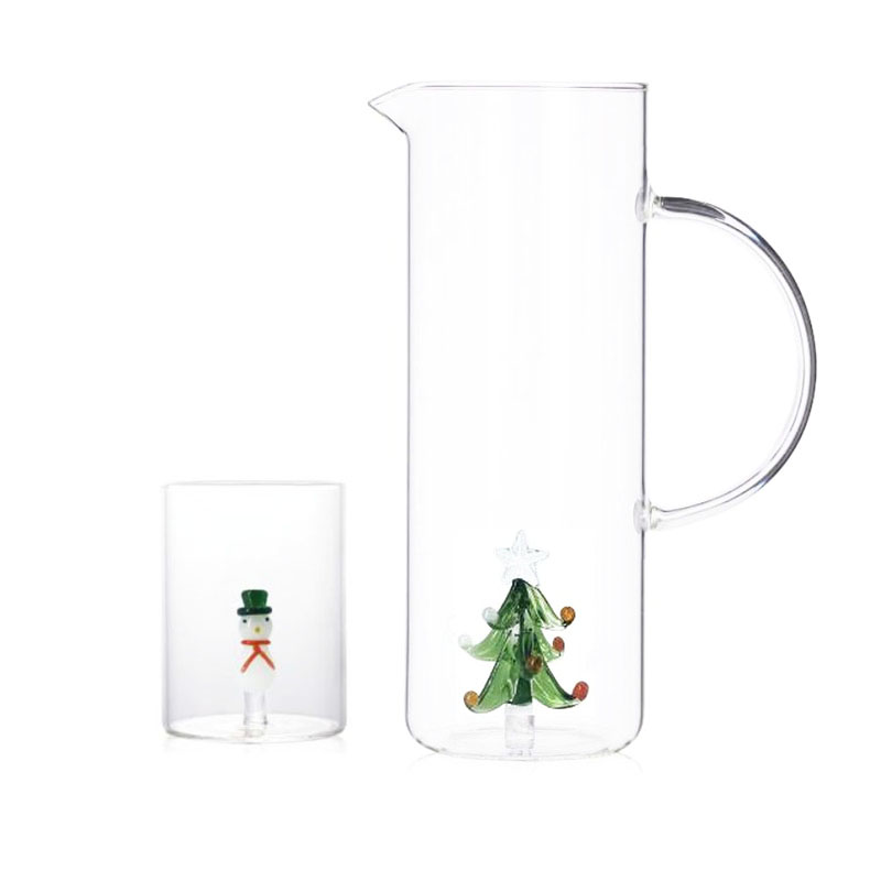 Borosilicate Glass Coffee or Tea Cup with 3D figurine inside