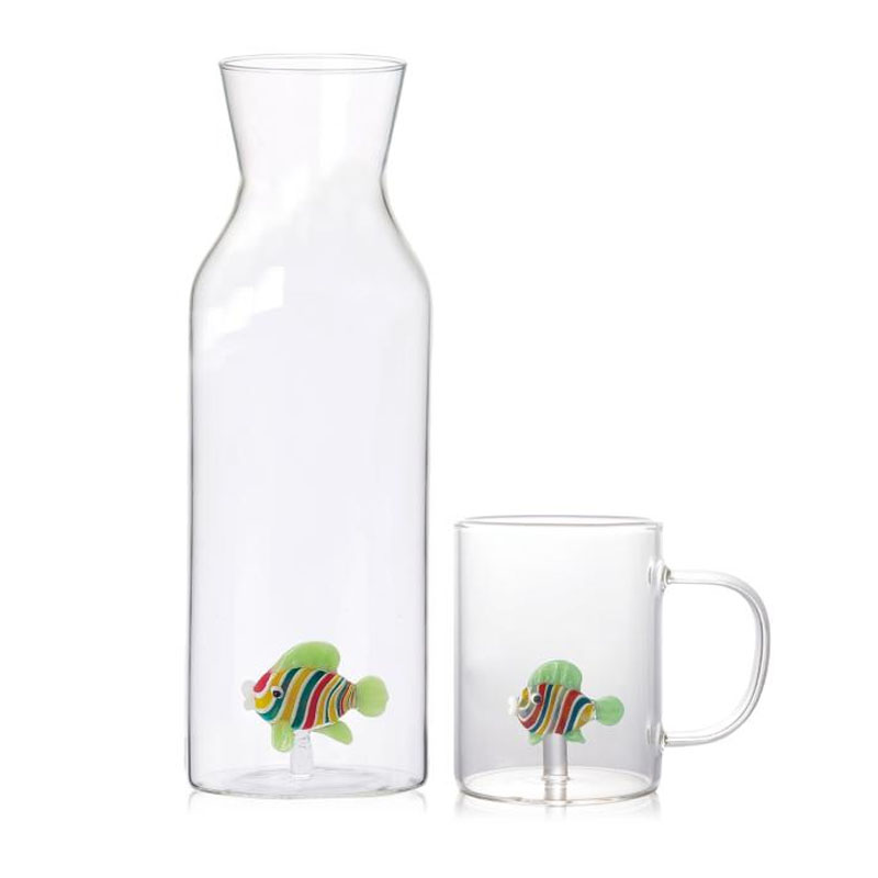Borosilicate Glass Coffee or Tea Cup with 3D figurine inside - Image 4