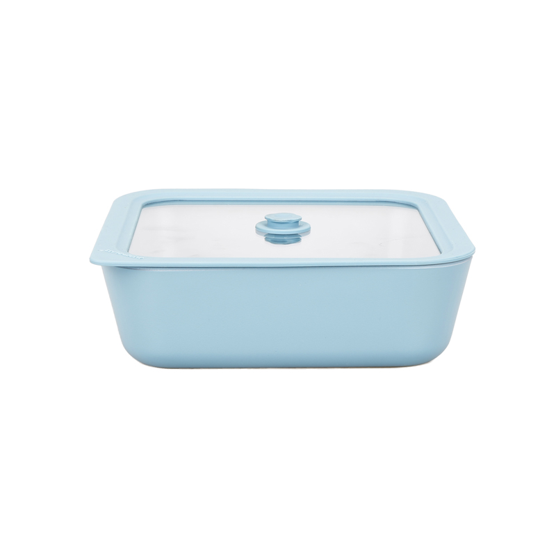 Borosilicate glass bake dish with Non-stick coating with tempered glass lid - Image 2
