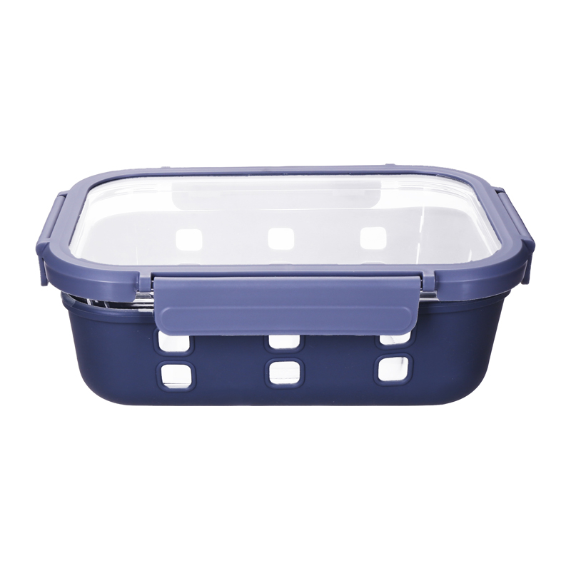 High borosilicate glass food containers with tempered glass lid - Image 3